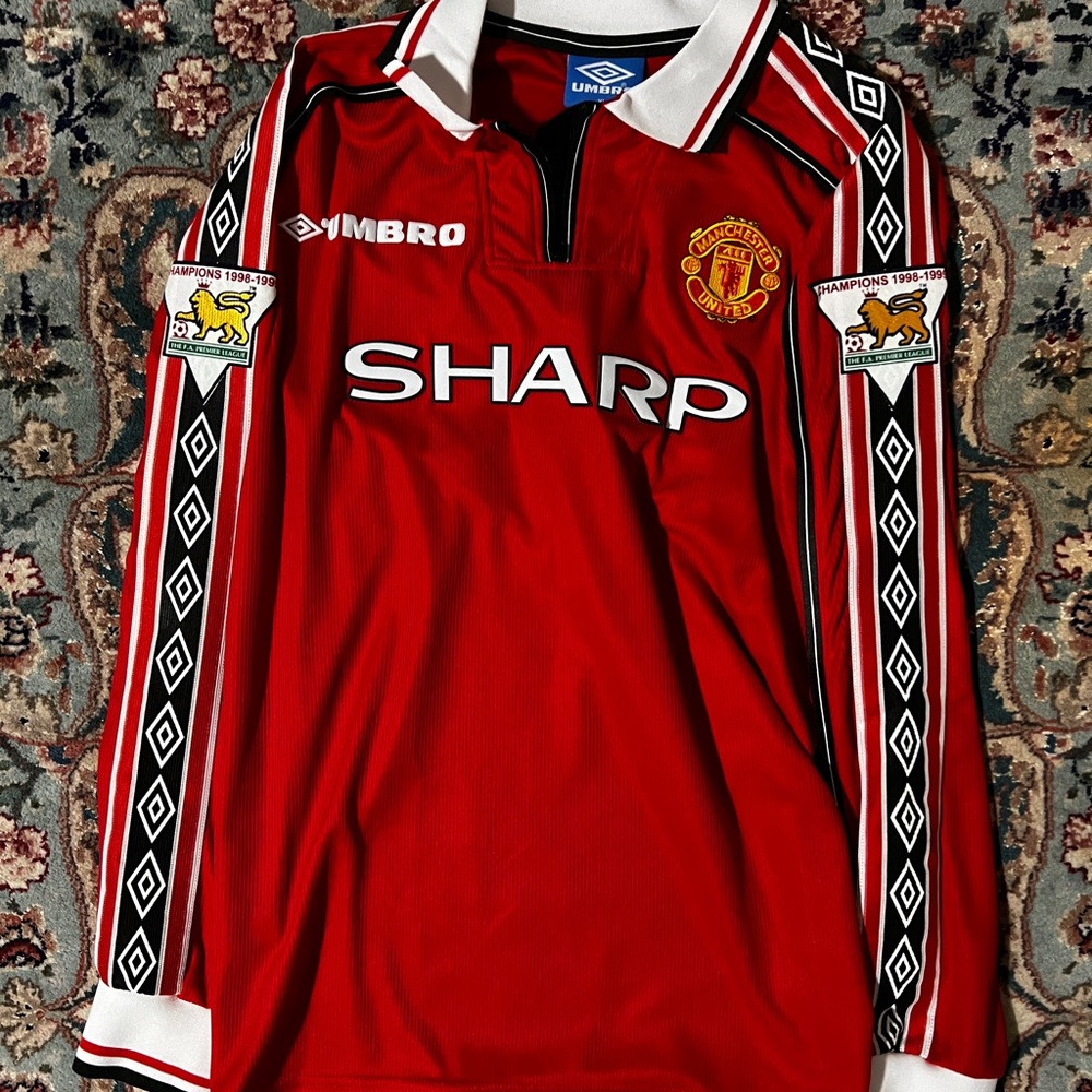 (2x) Beckham Bundle XL LONG SLEEVE soccer jersey